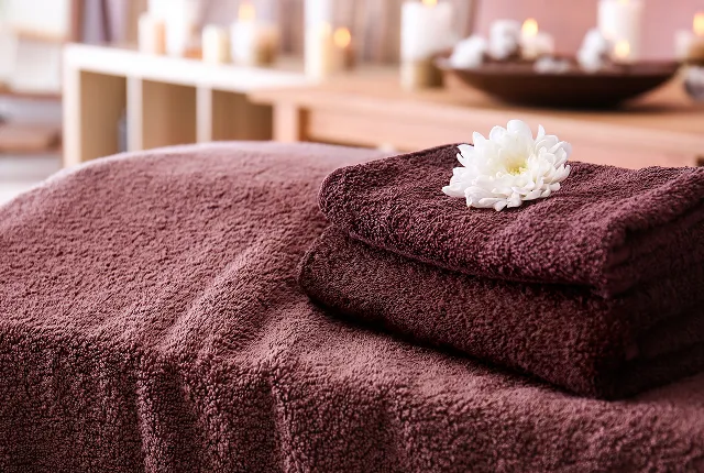 キャンドルが優しく灯る、リラクゼーション空間